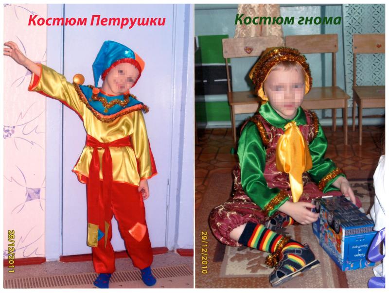 Фото ребёнка в костюмах