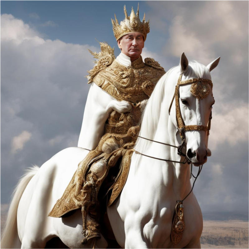 Путин Белый всадник