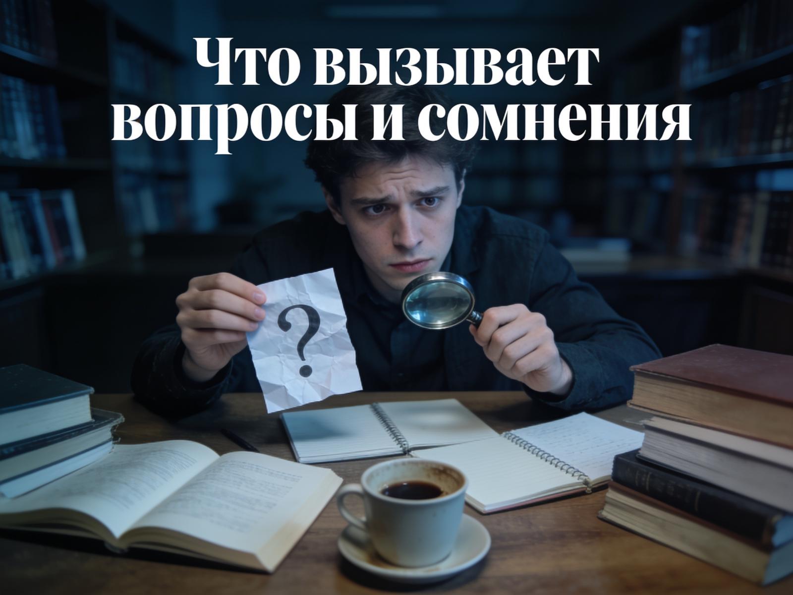 Что вызывает вопросы и сомнения myshop
