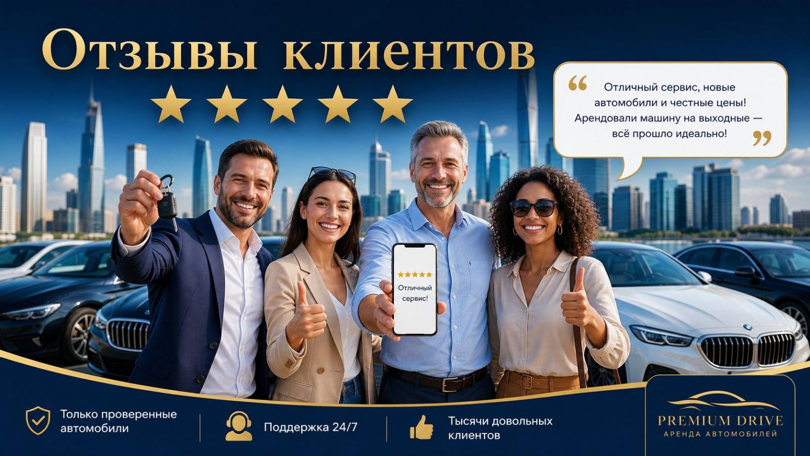 положительные Отзывы клиентов