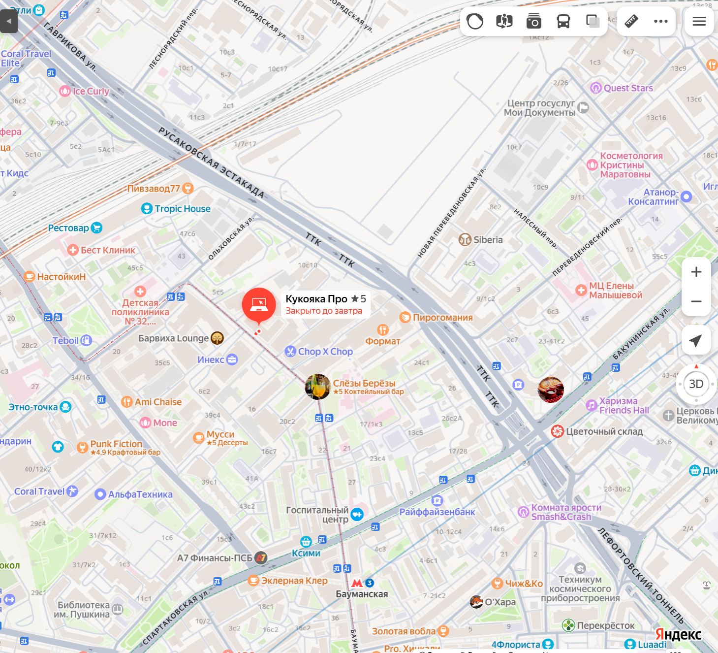 адрес на карте