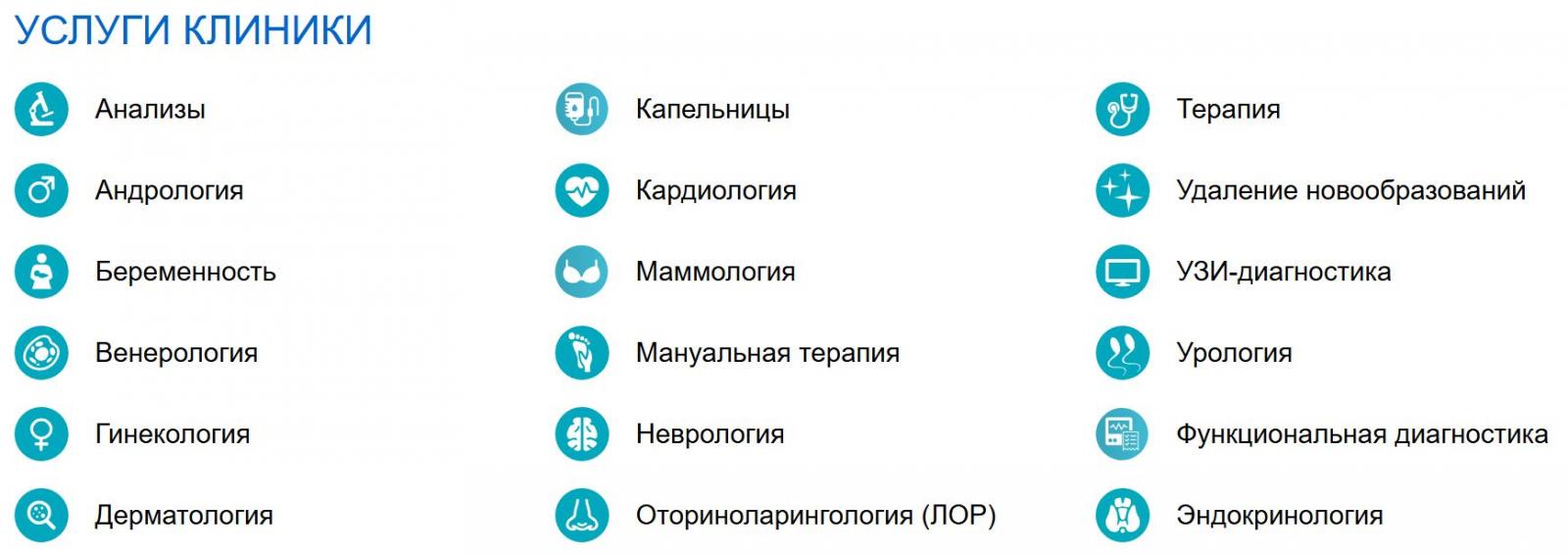 Услуги компании 