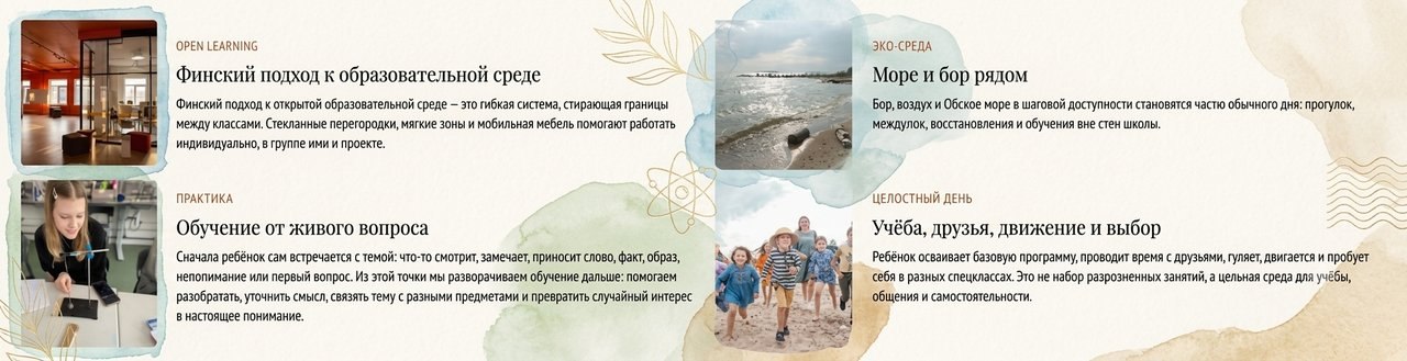 Школа Мандарин посёлок Голубой Залив