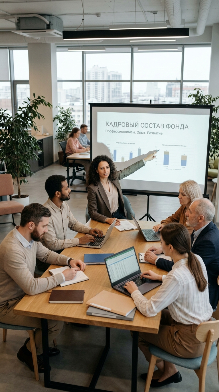 Кадровый состав фонда
