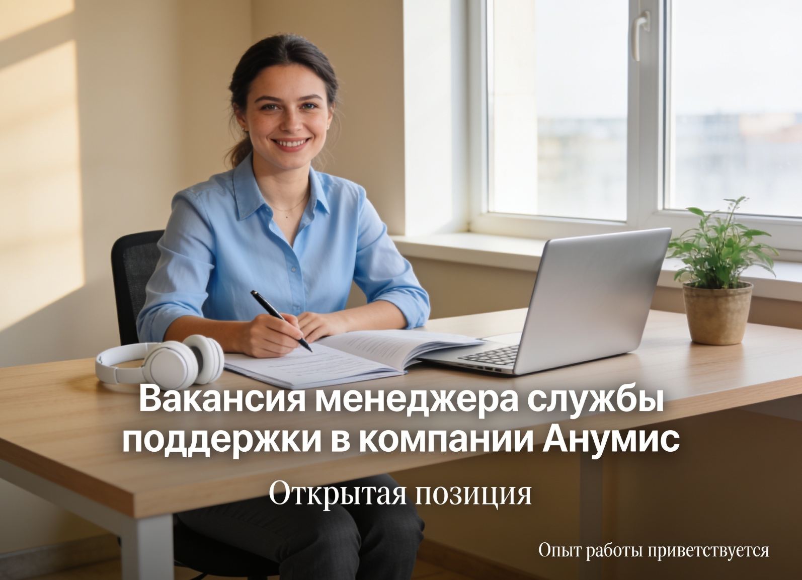 Вакансия менеджера службы поддержки в компанию Анумис