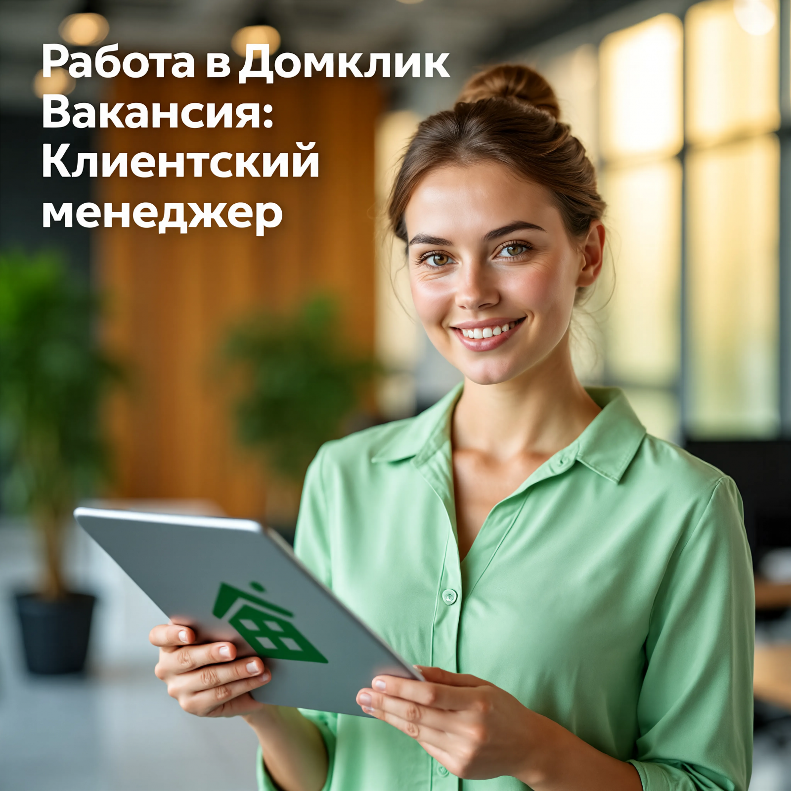 Вакансия клиентского менеджера в Домклик