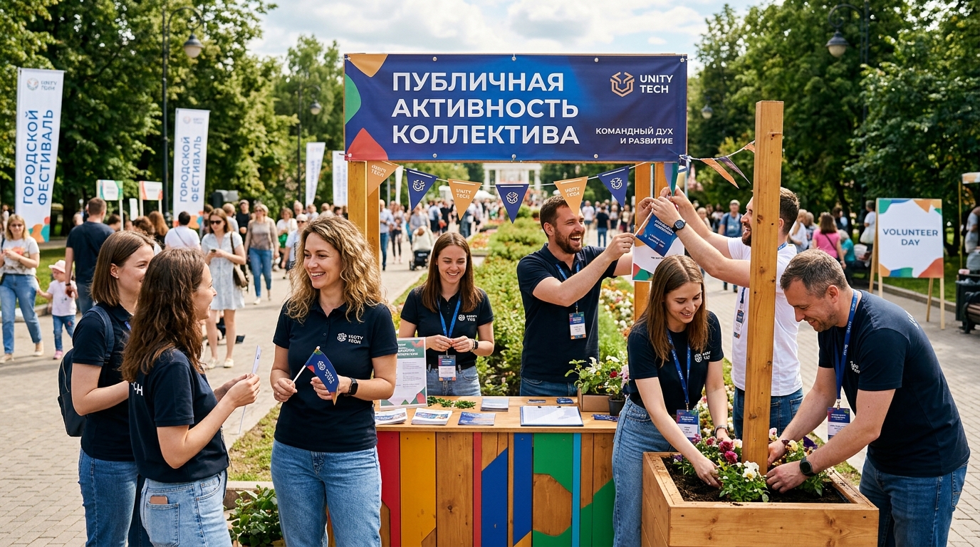 публичная активность коллектива