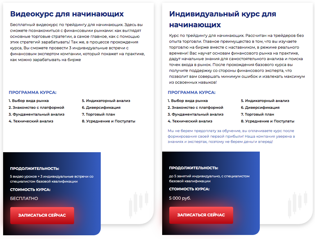 программы для начинающих